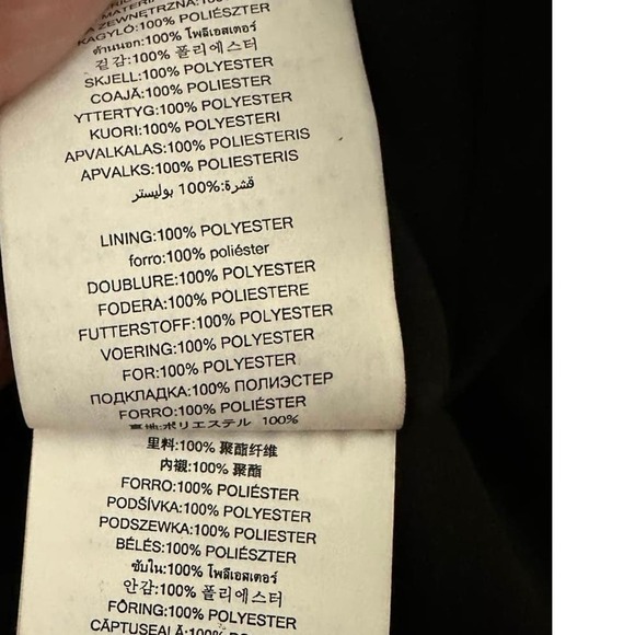 NWT Michael Kors Black White Green Smocked Waist Cuff Ruffle Floral Dress Large - Picture 6 of 7